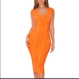 House of CB Mimi Off Shoulder Bandage Dress XS.